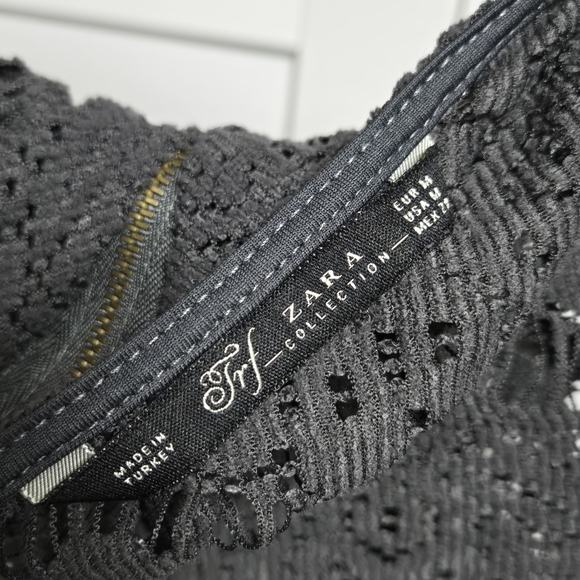 Zara TRF Trafaluc Collection Lace Top (M) - Picture 7 of 7